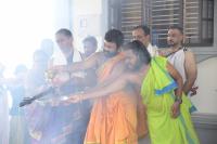 Coconut Gana-Havana Purnahuti - HH Swamiji's visit to Sunkadakatte Shri Vinayaka Temple on 5th Vardhanti of Temple (15 April 2026)